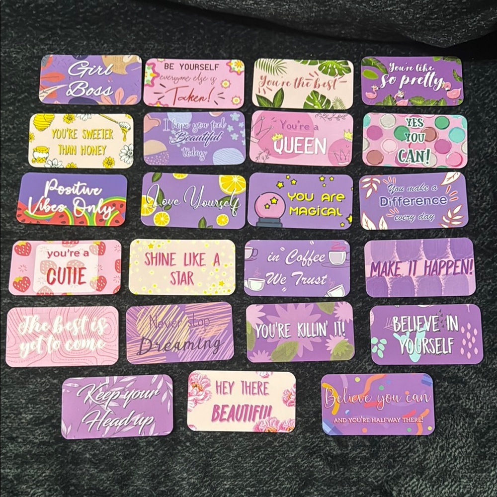 💜 Motivational Cards